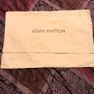 Louis Vuitton Yellow Dust Bag